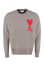Load image into Gallery viewer, Virgin wool crew-neck sweater
