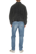 Load image into Gallery viewer, Denim bomber jacket
