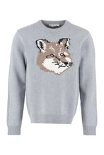 Load image into Gallery viewer, Crew-neck wool sweater

