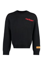 Load image into Gallery viewer, Wool-blend crew-neck sweater
