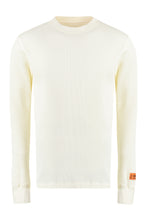 Load image into Gallery viewer, Cotton crew-neck sweater
