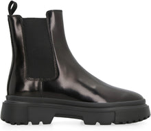 Load image into Gallery viewer, Hogan H619 leather Chelsea boots
