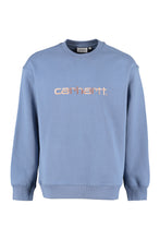 Load image into Gallery viewer, Logo embroidered cotton sweatshirt
