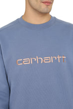 Load image into Gallery viewer, Logo embroidered cotton sweatshirt
