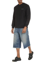 Load image into Gallery viewer, Warp cotton crew-neck sweatshirt
