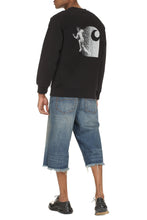 Load image into Gallery viewer, Warp cotton crew-neck sweatshirt

