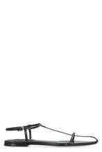 Load image into Gallery viewer, Tripon leather flat sandals
