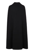 Load image into Gallery viewer, Wool cape coat
