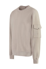 Load image into Gallery viewer, Cotton crew-neck sweatshirt
