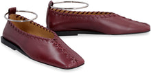 Load image into Gallery viewer, Leather ballet flats
