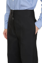 Load image into Gallery viewer, High-waist tapered-fit trousers
