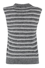Load image into Gallery viewer, Striped knit vest
