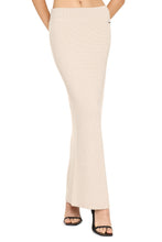 Load image into Gallery viewer, Ribbed knit skirt
