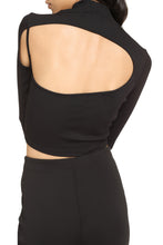 Load image into Gallery viewer, Ribbed knit crop top
