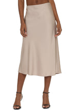 Load image into Gallery viewer, Satin midi skirt
