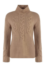 Load image into Gallery viewer, Wool blend turtleneck sweater
