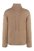 Load image into Gallery viewer, Wool blend turtleneck sweater
