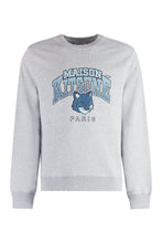 Load image into Gallery viewer, Campus Fox printed cotton sweatshirt

