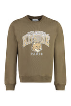 Load image into Gallery viewer, Campus Fox printed cotton sweatshirt
