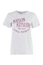 Load image into Gallery viewer, Cotton crew-neck T-shirt

