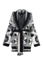 Load image into Gallery viewer, Jacquard knit cardigan
