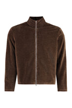Load image into Gallery viewer, High collar zipped cardigan
