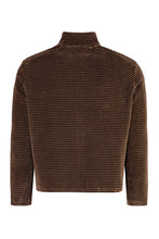 Load image into Gallery viewer, High collar zipped cardigan
