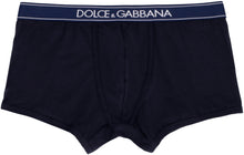 Load image into Gallery viewer, Logoed elastic band cotton trunks
