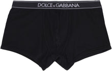 Load image into Gallery viewer, Logoed elastic band cotton trunks
