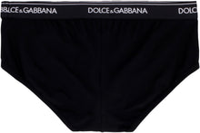 Load image into Gallery viewer, Set of two cotton Brando briefs with elastic band
