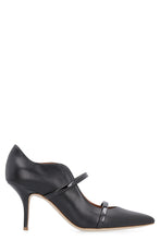 Load image into Gallery viewer, Maureen leather pointy-toe pumps
