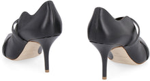 Load image into Gallery viewer, Maureen leather pointy-toe pumps
