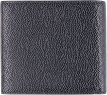 Load image into Gallery viewer, Pebbled leather flap-over wallet
