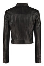 Load image into Gallery viewer, Cropped leather jacket
