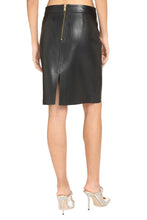 Load image into Gallery viewer, Faux leather skirt
