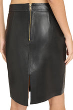 Load image into Gallery viewer, Faux leather skirt
