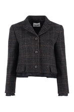 Load image into Gallery viewer, Single-breasted virgin wool jacket
