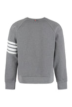 Load image into Gallery viewer, Cotton crew-neck sweatshirt
