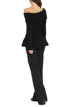 Load image into Gallery viewer, One shoulder long sleeve sweater
