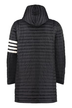 Load image into Gallery viewer, Long hooded down jacket
