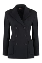Load image into Gallery viewer, Monique Double-breasted jersey jacket
