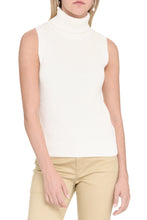 Load image into Gallery viewer, Sleeveless turtleneck sweater
