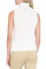 Load image into Gallery viewer, Sleeveless turtleneck sweater
