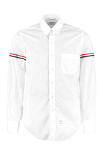 Load image into Gallery viewer, Cotton shirt with button-down collar
