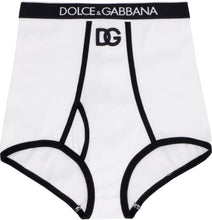 Load image into Gallery viewer, Logoed elastic band cotton briefs
