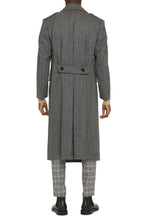 Load image into Gallery viewer, Double-breasted virgin wool coat
