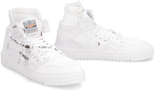 Load image into Gallery viewer, Off Court canvas high-top sneakers
