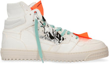 Load image into Gallery viewer, Off Court leather high-top sneakers

