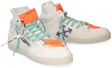 Load image into Gallery viewer, Off Court leather high-top sneakers
