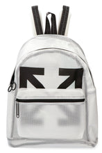 Load image into Gallery viewer, Logo detail PVC backpack
